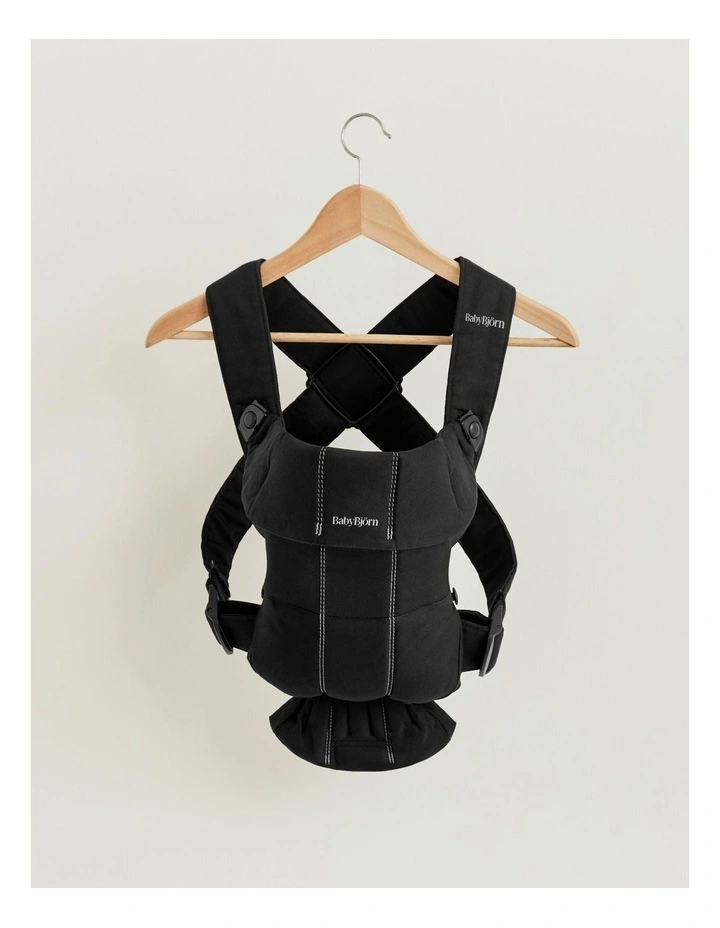 Baby Carrier Mini - Woven, Black image 2