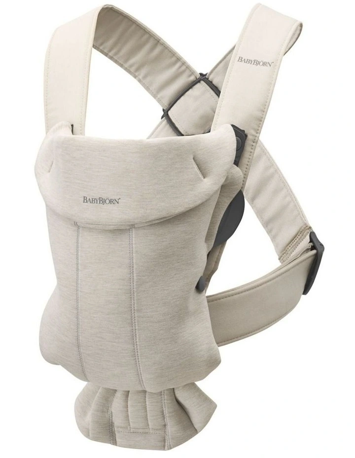 Baby Carrier Mini - 3D jersey, Light beige image 2