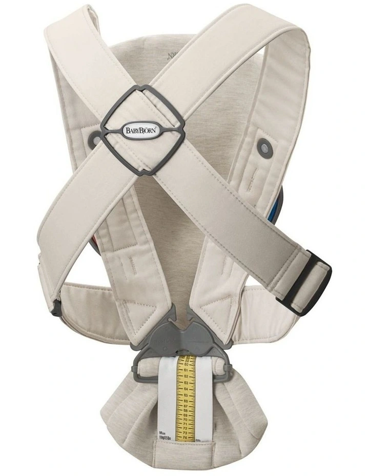 Baby Carrier Mini - 3D jersey, Light beige image 3