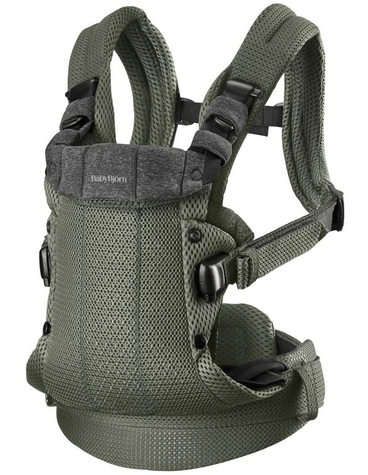 Baby Carrier Harmony - 3D mesh, Dark Green image 2