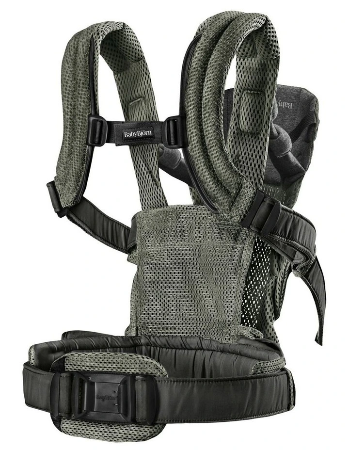 Baby Carrier Harmony - 3D mesh, Dark Green image 3