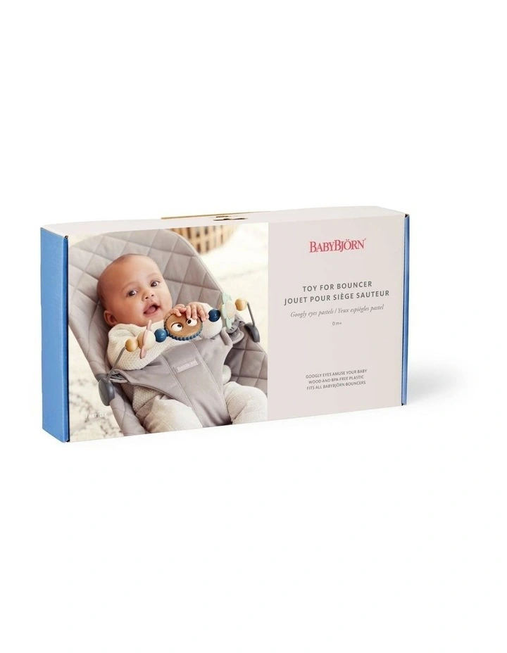 Toy for Bouncer - Googly eyes pastels image 3