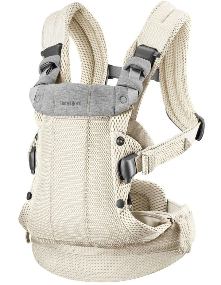 Baby Carrier Harmony - 3D mesh, Cream image 2