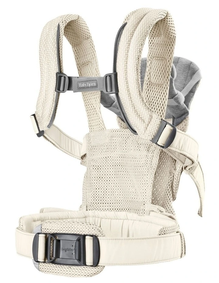 Baby Carrier Harmony - 3D mesh, Cream image 3