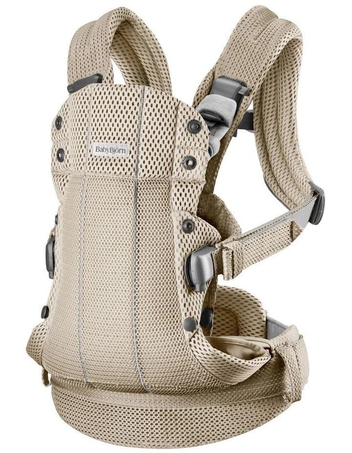 Baby Carrier Harmony - 3D Mesh, Gray Beige image 1