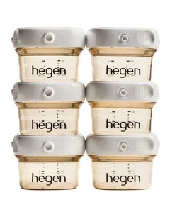 Hegen PCTO 60ml/2oz Breast Milk Storage PPSU (6-pack)
