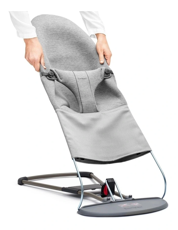 Fabric Seat for Bouncer - 3D jersey, Light gray image 2