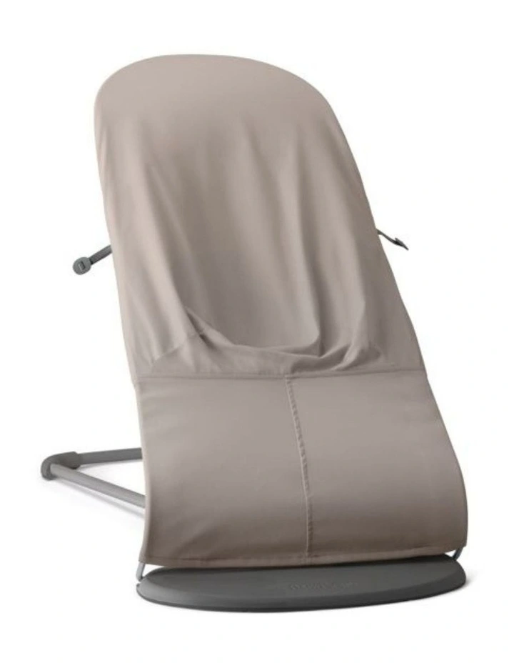 Bouncer Balance Soft. Woven/Jersey. Tri fabric. Sand Grey image 2