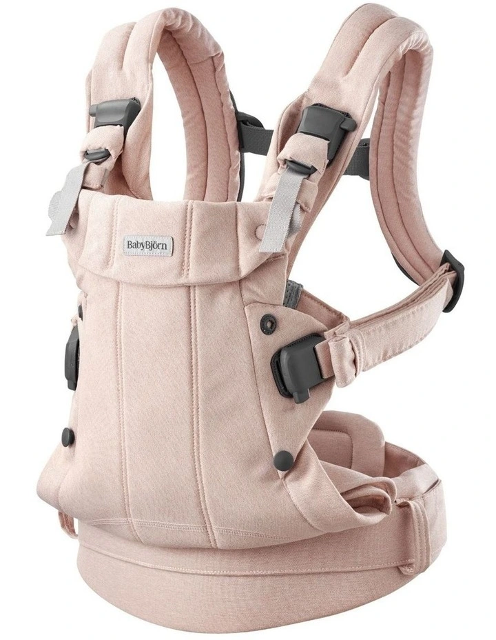 Baby Carrier Harmony - Woven melange, Light pink image 2