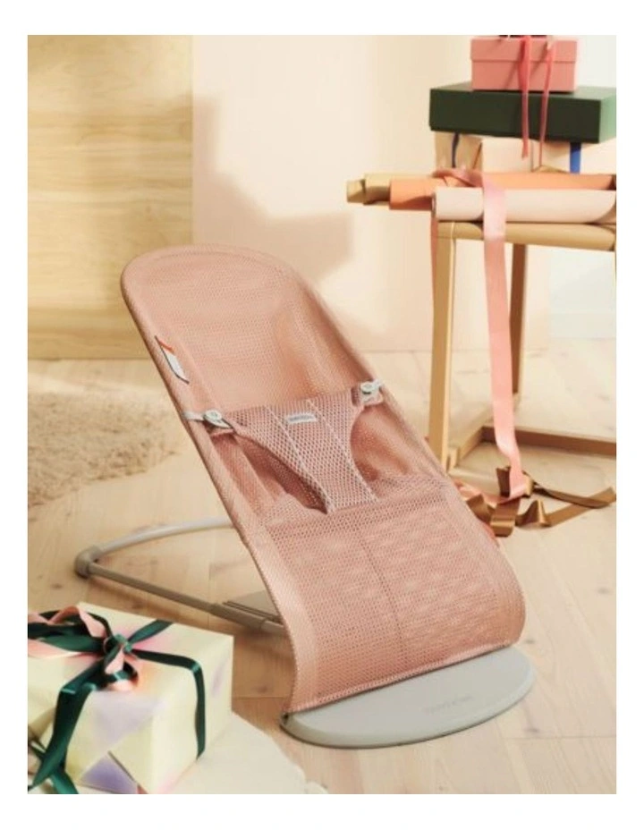 Bouncer Bliss - Mesh, Dusty pink image 2