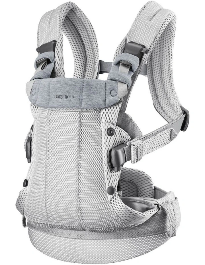 Baby Carrier Harmony - 3D mesh, Silver image 2