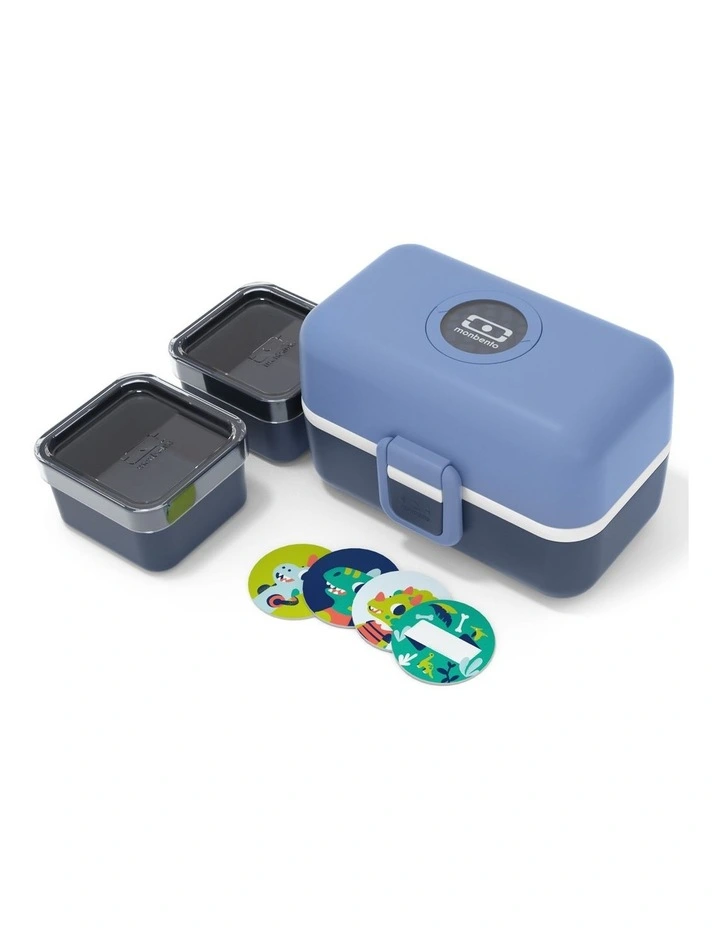 Monbento Mb Tresor Kids Bento Box - Blue Infinity image 3