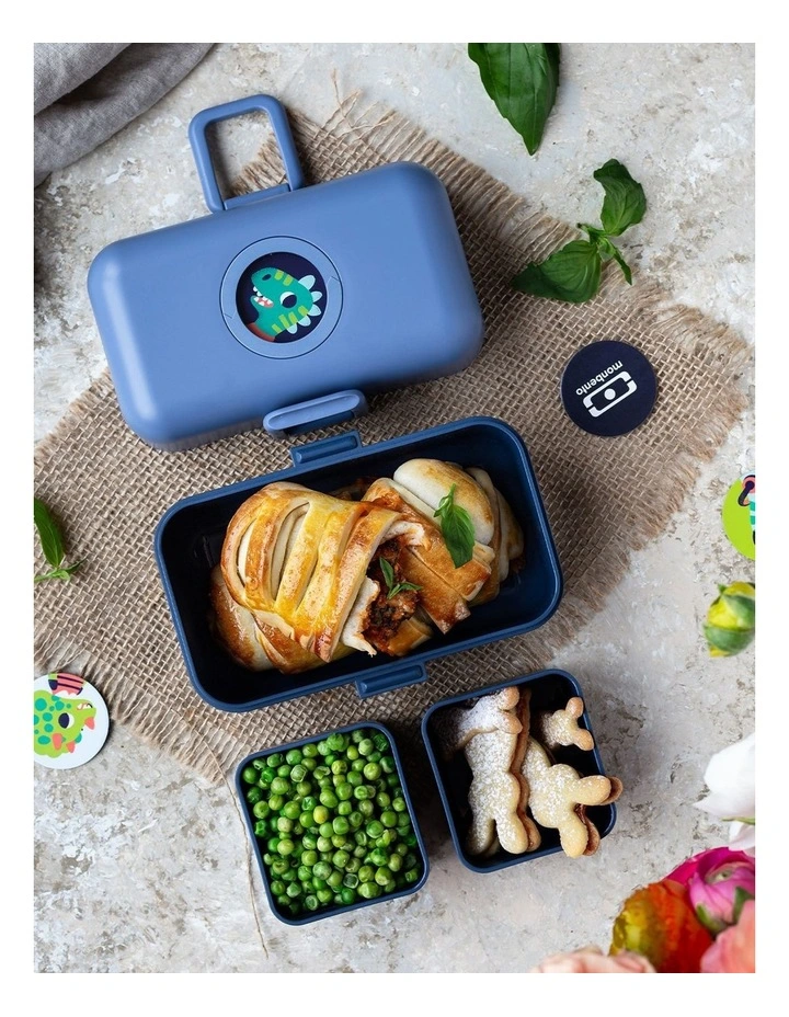 Monbento Mb Tresor Kids Bento Box - Blue Infinity image 5