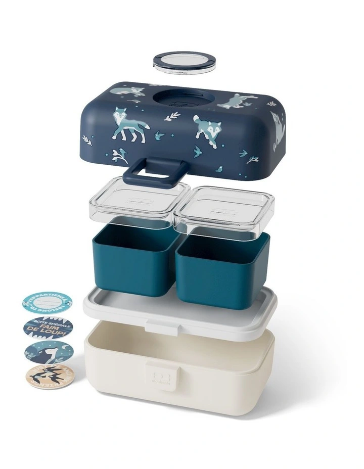 Monbento Mb Tresor Kids Bento Box - Wolf image 2