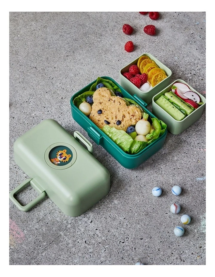 Monbento Mb Tresor Kids Bento Box - Green Forest image 4