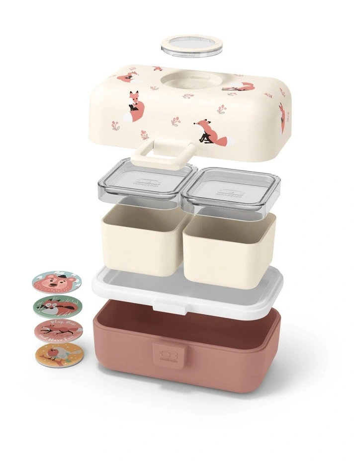 Monbento Mb Tresor Kids Bento Box - Fox. image 2