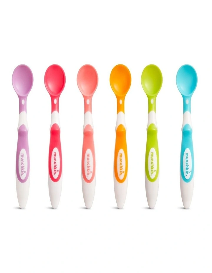 Munchkin Soft-Tip Infant Spoons - 6Pk image 1