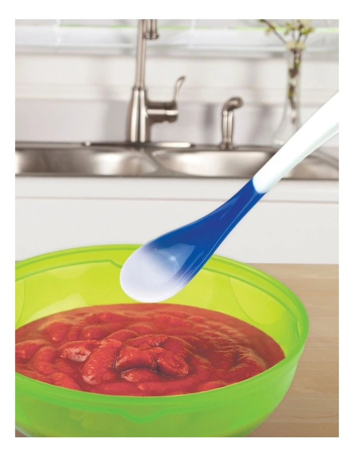 Munchkin White Hot Infant Safety Spoons - 4Pk image 3