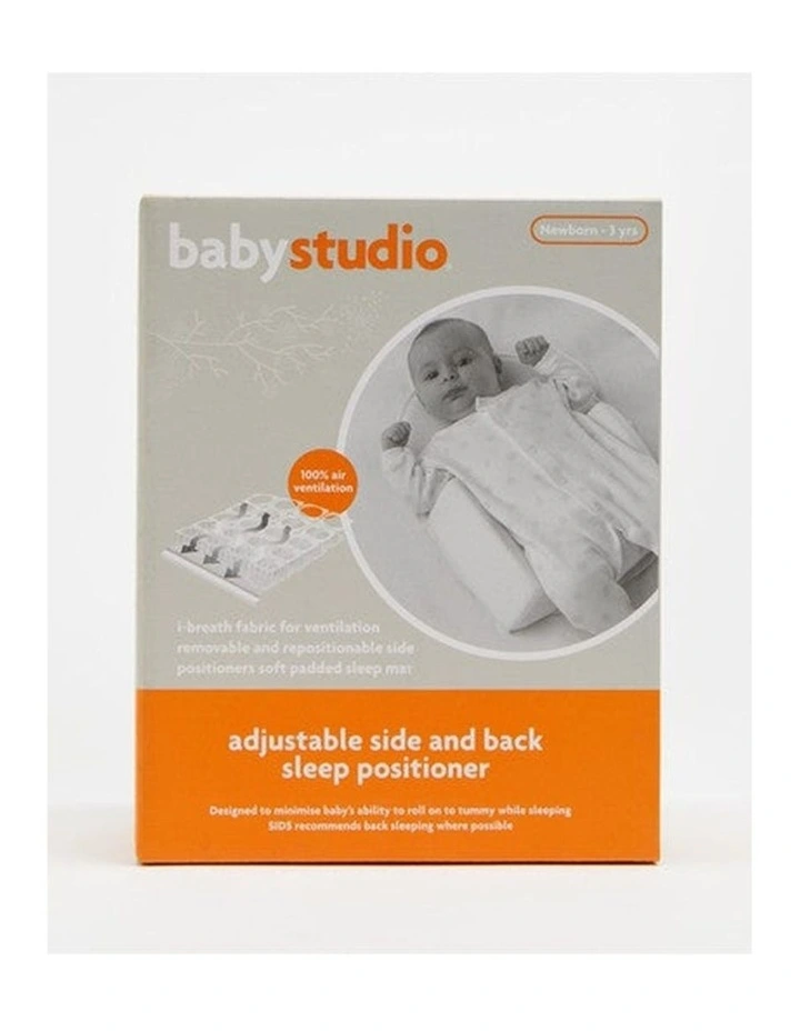 Babystudio Elevated Side and Back Sleep Positioner Adjustable Wedge Newborn image 5