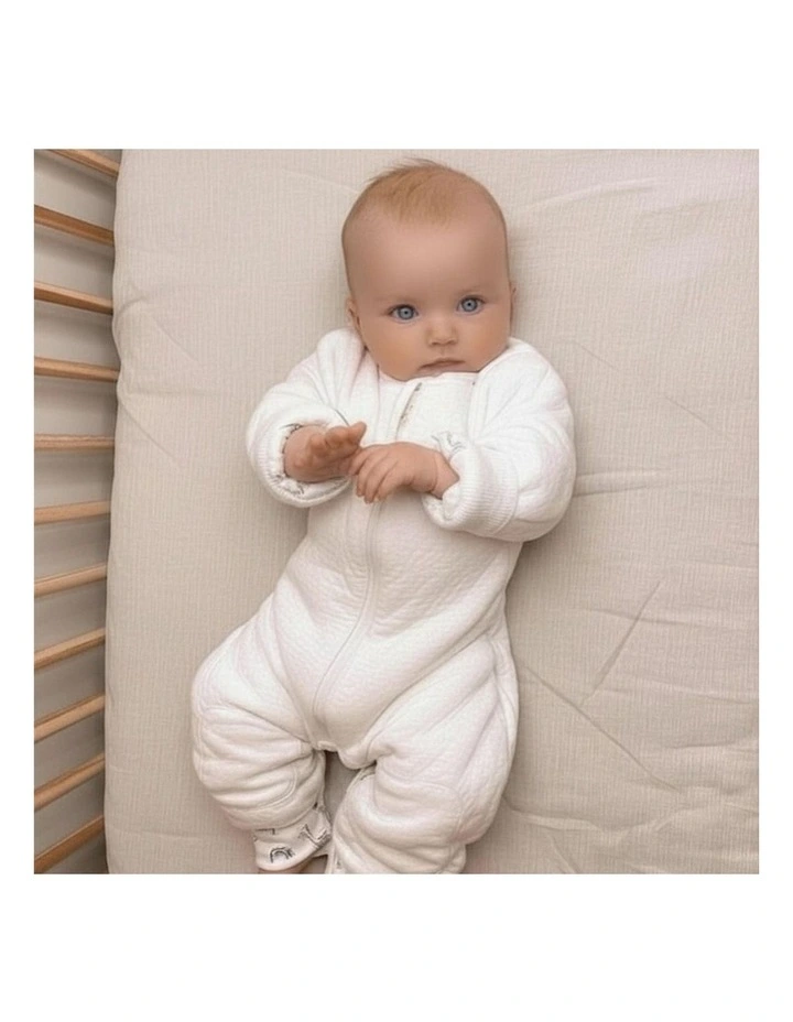 Babystudio Warmie Sleeves And Legs Cotton 3.0 Tog Oatmeal Medium image 6