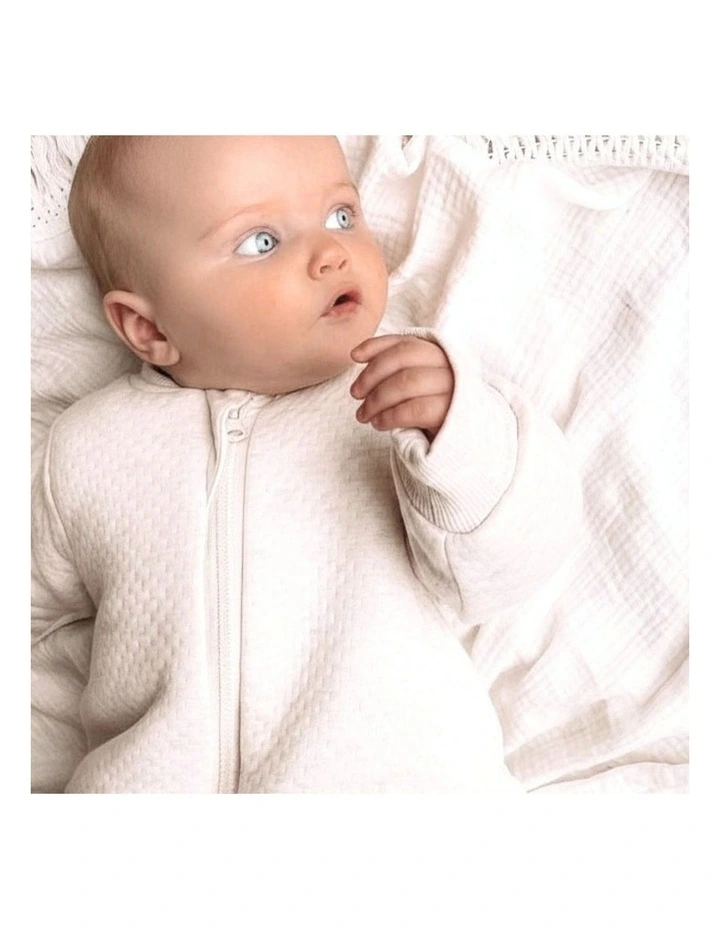 Babystudio Warmie Sleeves And Legs Cotton 3.0 Tog Oatmeal Medium image 7