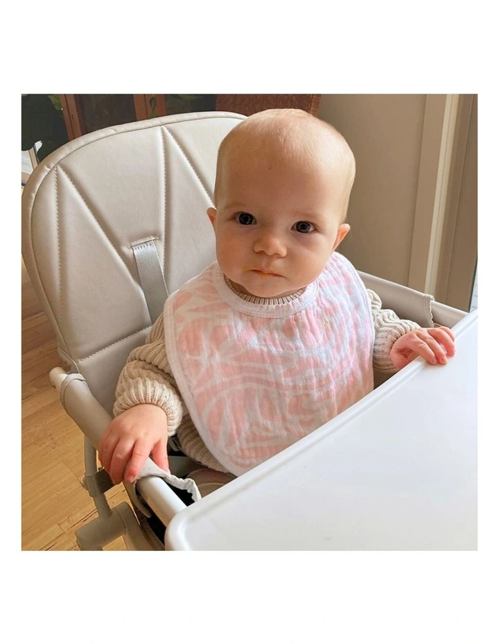 Babystudio Fold Up Portable High Chair Seat Super Slim Profile 5-Point Harness image 5