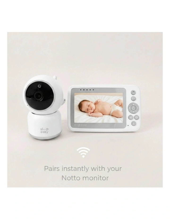 Notto Crystal Clear Digital Baby Monitor 4.3 Inch Colour Screen image 2