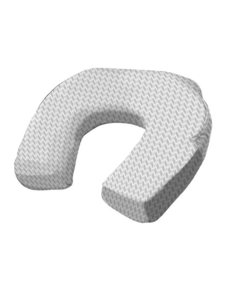 Babystudio Breast Feeding Nursing Pillow Ergonomic C-Shape Cotton Cover image 1