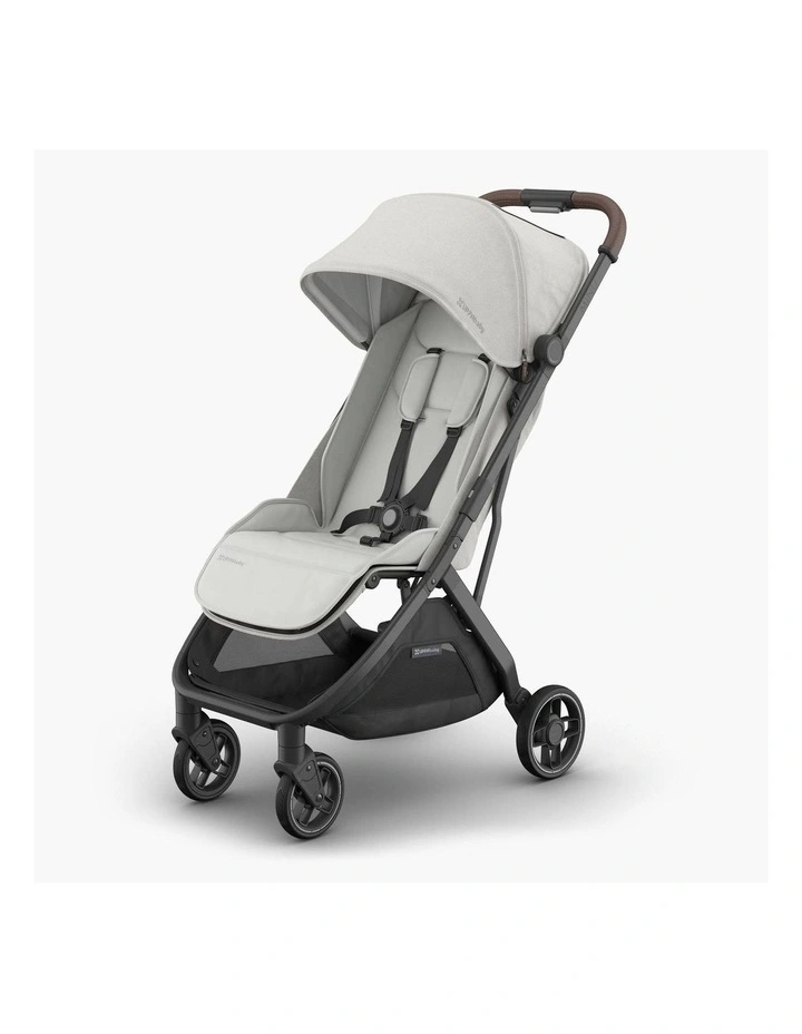 UPPAbaby Minu V3 Stroller - Savannah (Pearl Grey / Carbon) image 5