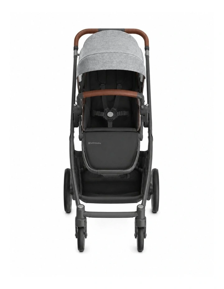 UPPAbaby Cruz V3 Pram - Greyson (Charcoal Melange / Carbon) image 2