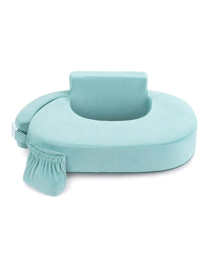 PlayPals Nursing Pillow Breastfeeding Posture Support Adjustable Waist Beige image 1
