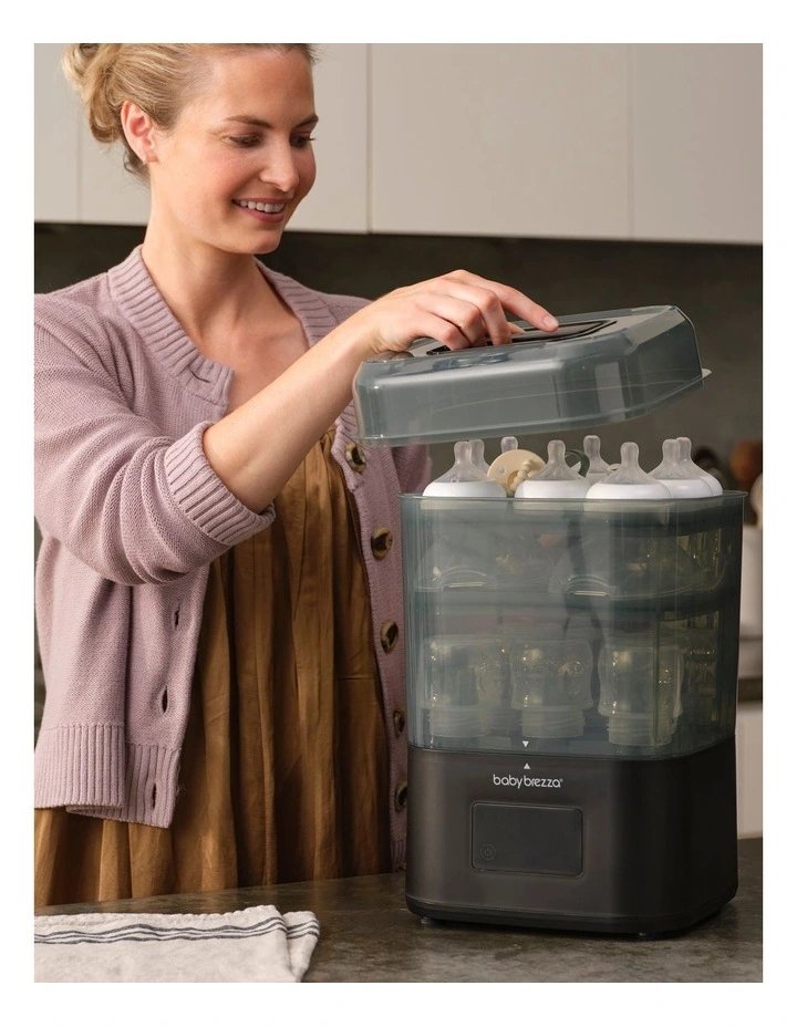 Baby Brezza SuperQuick Sterilizer Dryer - Black image 2
