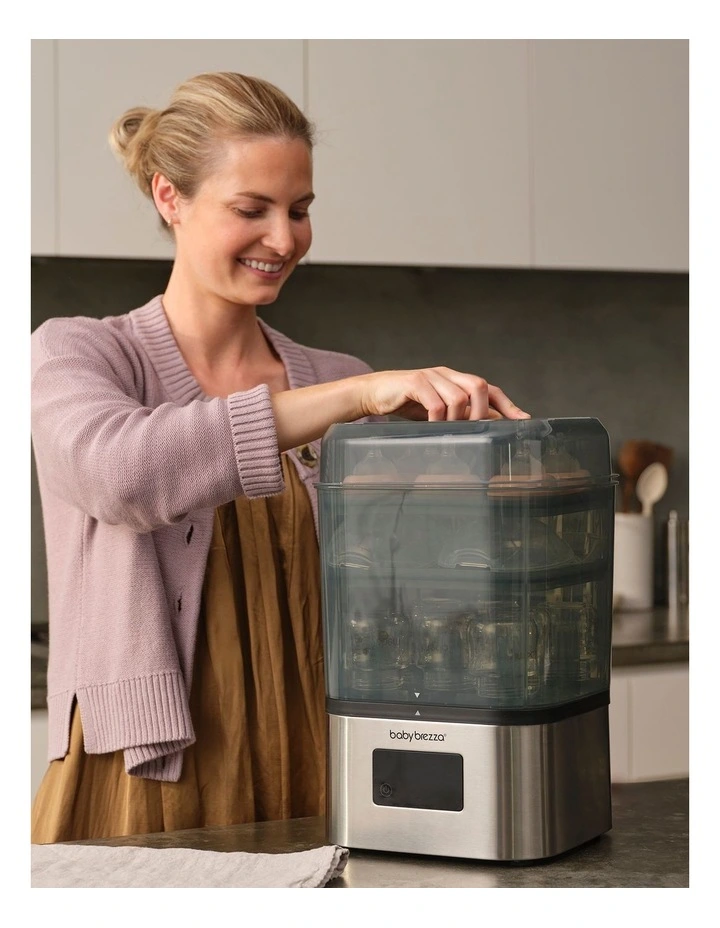 Baby Brezza SuperQuick Sterilizer Dryer - Stainless Steel image 2
