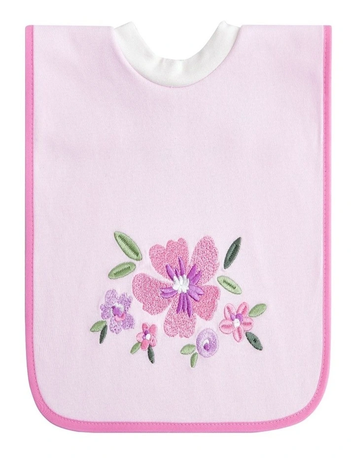 Big Softies 3PK Ppopover Bibs Flower image 3