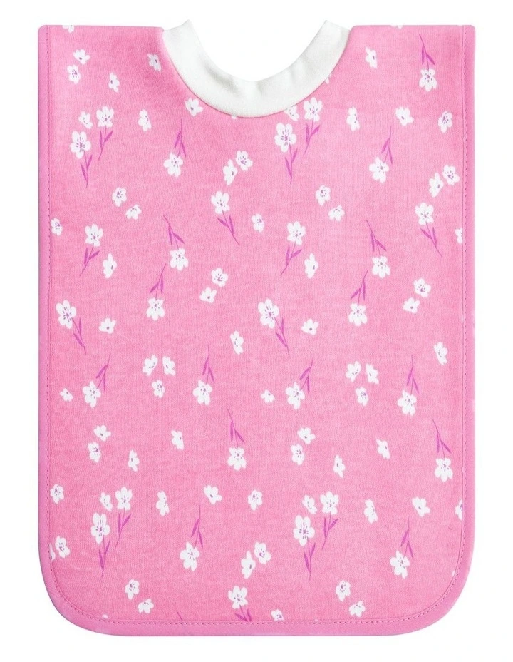 Big Softies 3PK Ppopover Bibs Flower image 4