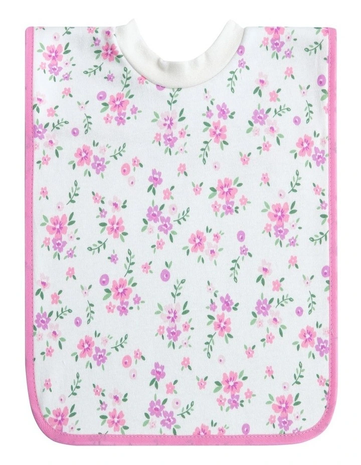 Big Softies 3PK Ppopover Bibs Flower image 5