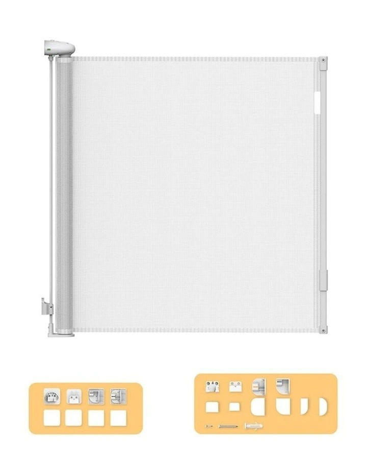 Bopeep Baby Pet Safety Gate Adjustable Retractable 150cm image 1
