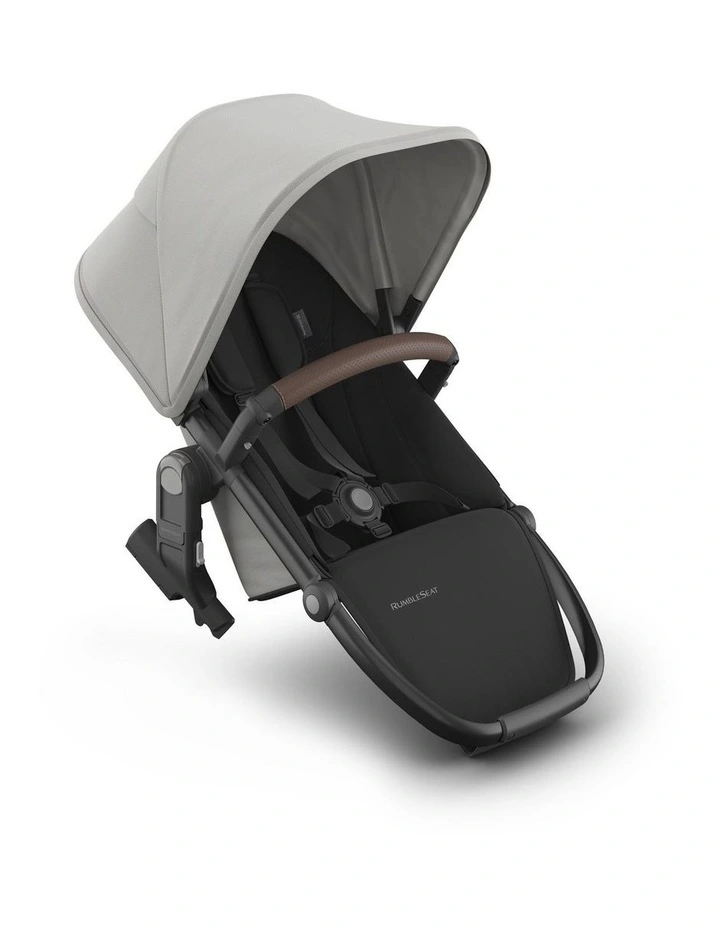 UPPAbaby Vista V3 RumbleSeat - Savannah (Pearl Grey Jacquard / Carbon) image 1