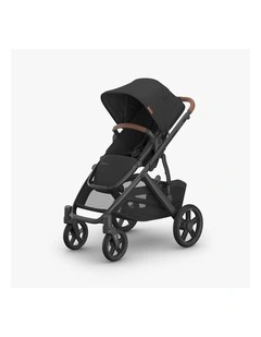 UPPAbaby Vista V3 Pram with Toddler Seat Only - Nori (Charcoal / Saddle Leather)