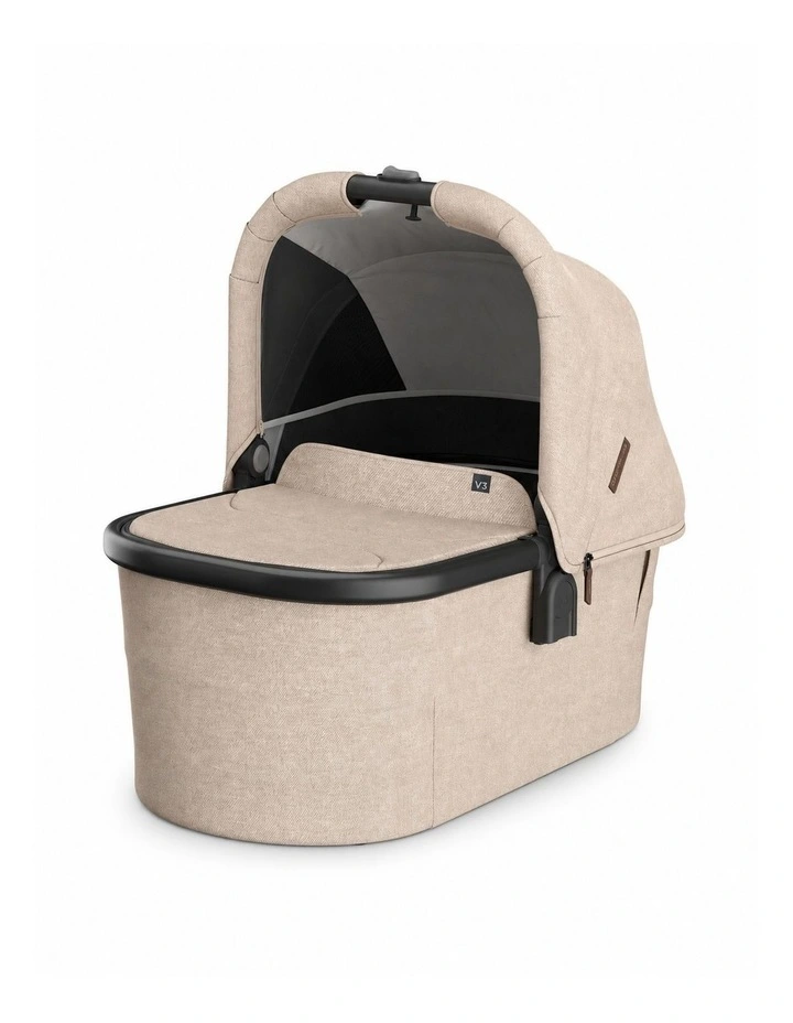 UPPAbaby V3 Bassinet - Liam (Oat Melange / Carbon) image 1