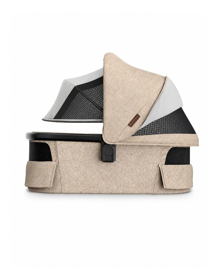 UPPAbaby V3 Bassinet - Liam (Oat Melange / Carbon) image 2