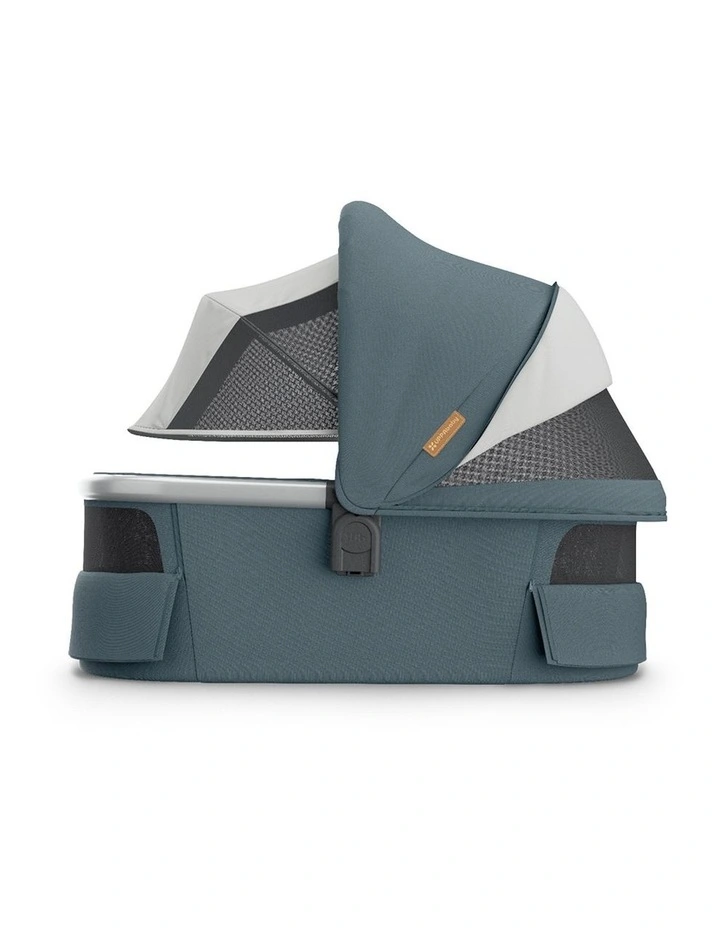 UPPAbaby V3 Bassinet - Callum (Stone Blue / Silver) image 2