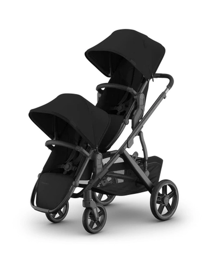 UPPAbaby Vista V3 RumbleSeat - Nori (Charcoal / Saddle) image 2