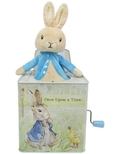 Beatrix Potter - Peter Rabbit Jack-in-the-Box Musical Activity Toy - 3 years 
