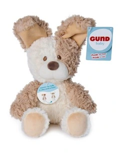 Gund Peeki Puppy Peek-a-Boo Handheld Interactive Plush Toy for Babies 6 Months 
