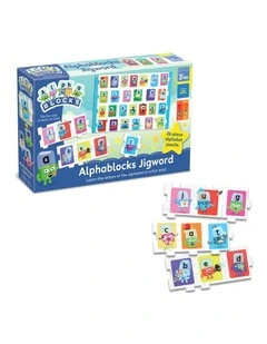 Alphablocks - Jigwords Playset - 3 years 