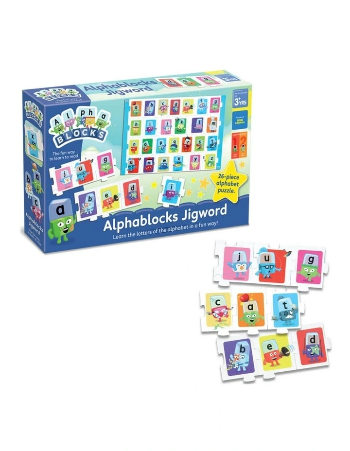 Alphablocks - Jigwords Playset - 3 years  image 1