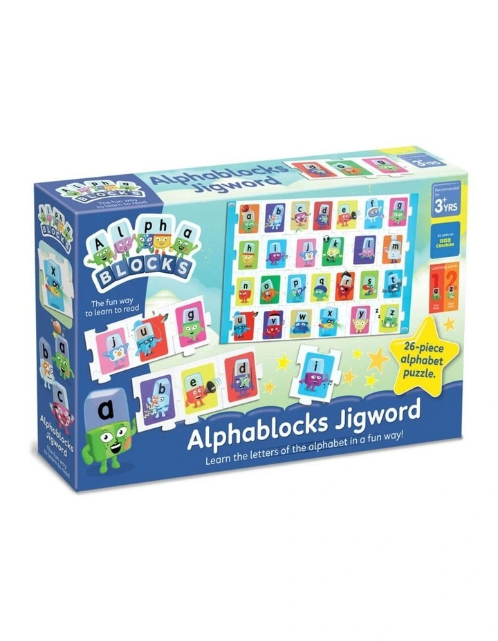 Alphablocks - Jigwords Playset - 3 years  image 2