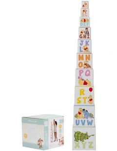 Winnie the Pooh - Stackable Learning Blocks - Activity Toy - 6 months 