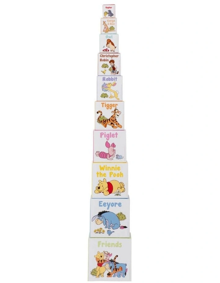 Winnie the Pooh - Stackable Learning Blocks - Activity Toy - 6 months image 6
